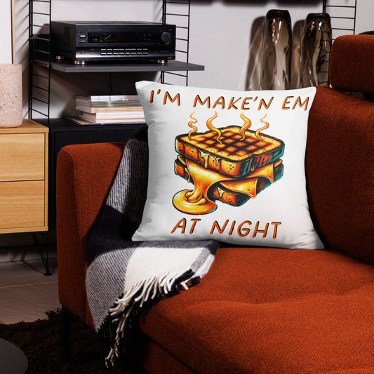 Uncle Danny's Grilled Cheese  Pillow