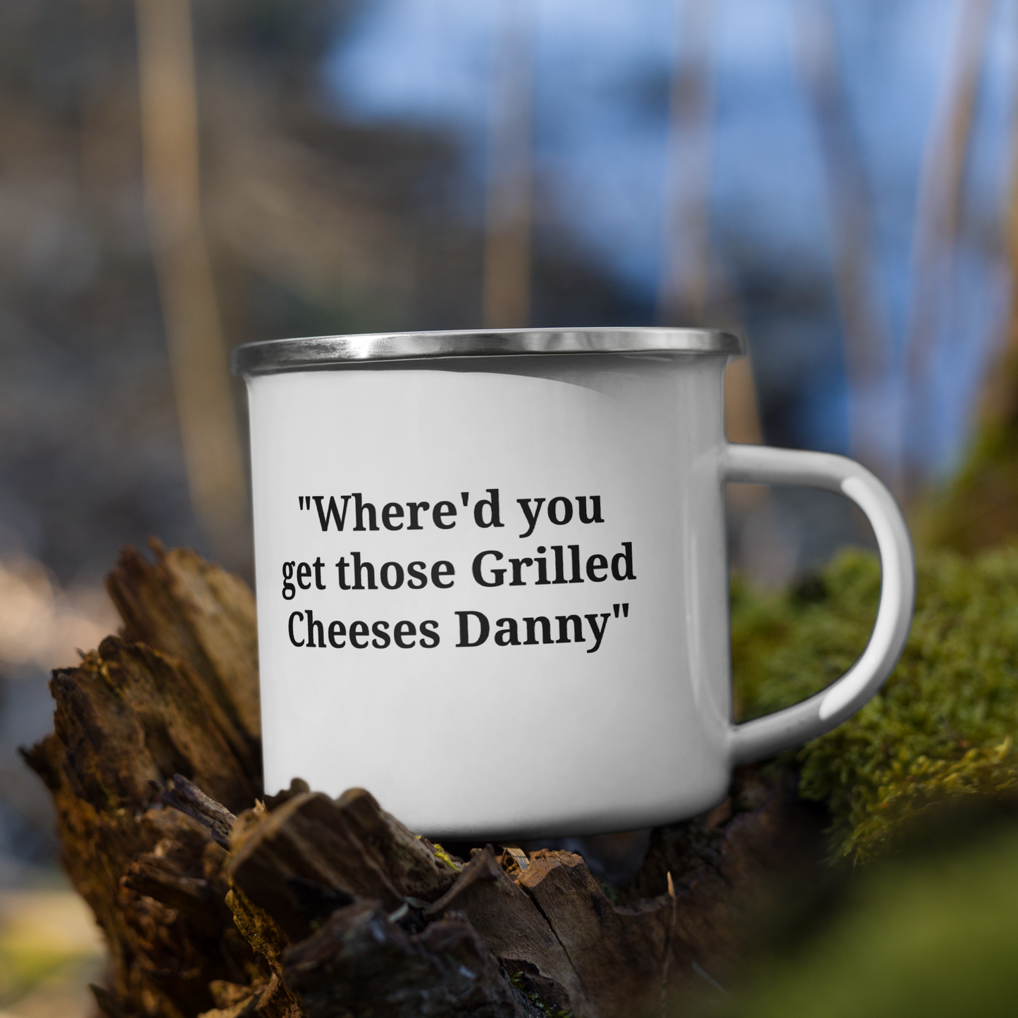 Danny's Grilled Cheese Enamel Mug