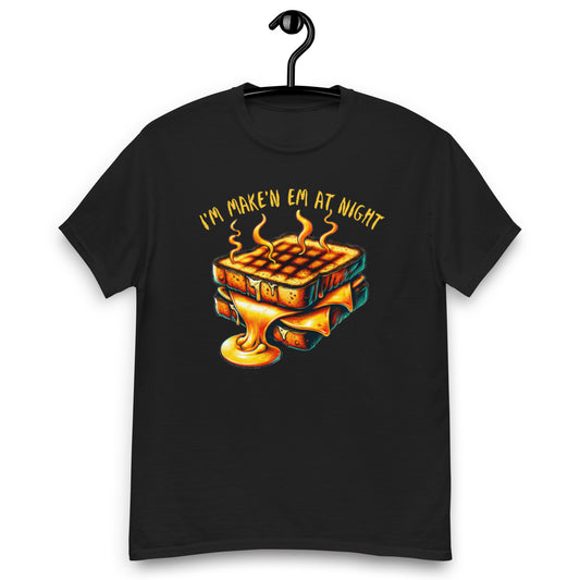 Uncle Dannys Grilled Cheese "Im Make'n em at night" Unisex t-shirt