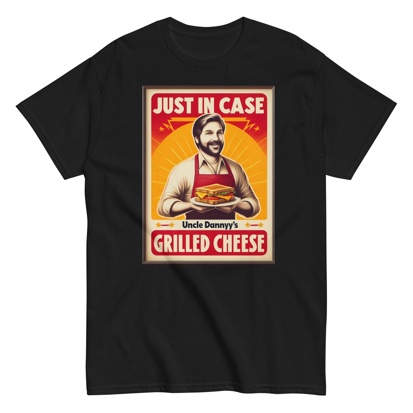 Just in Case Grilled Cheese- Men's classic tee