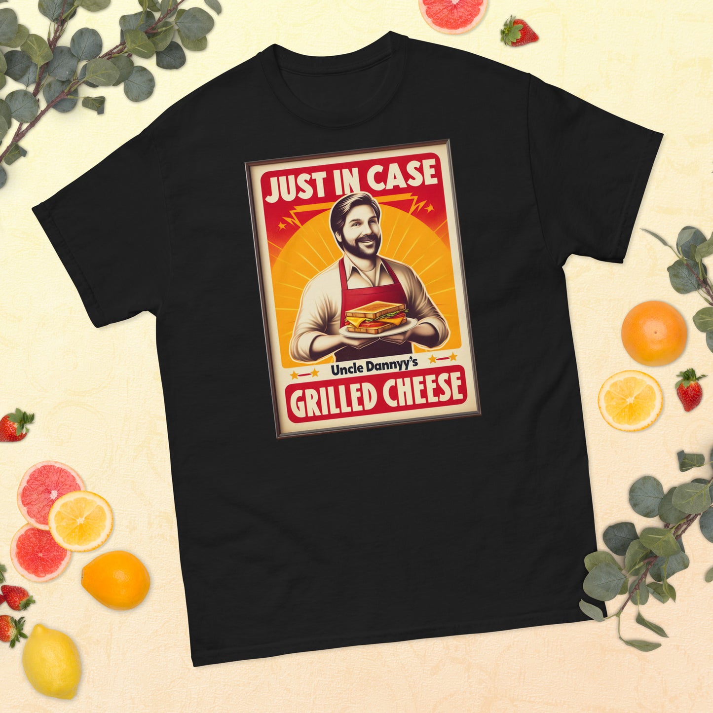 Just in Case Grilled Cheese- Men's classic tee