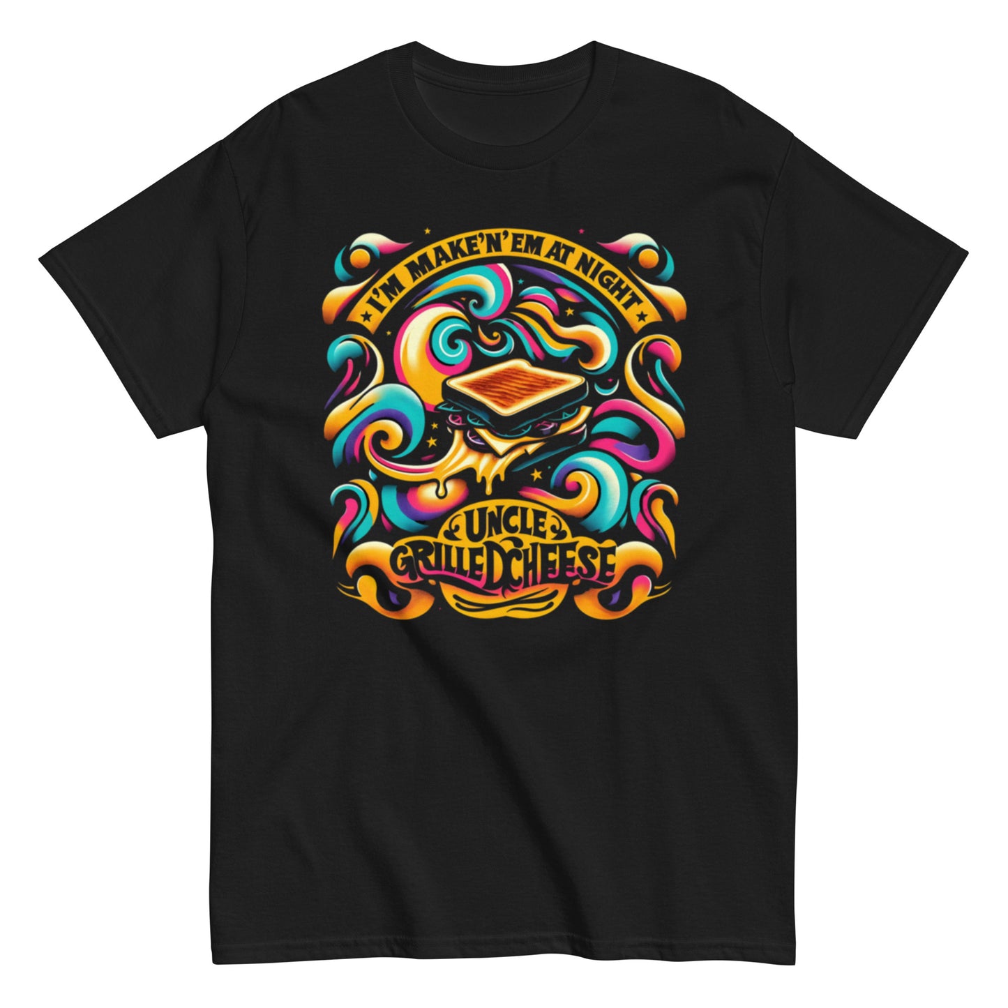 Uncle Danny's Trippy Grilled Cheese Men's classic tee