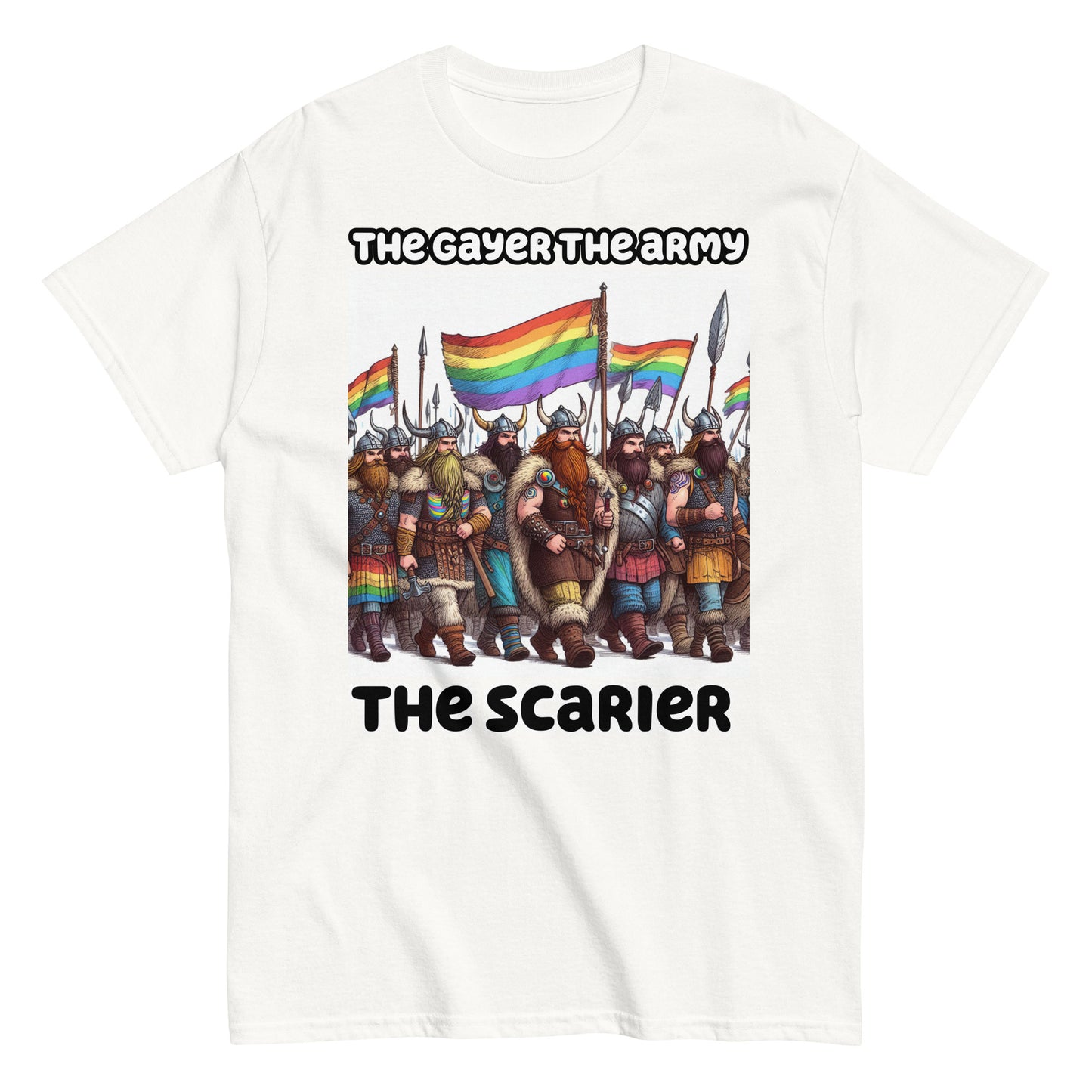 Scary Gay Vikings Men's classic tee