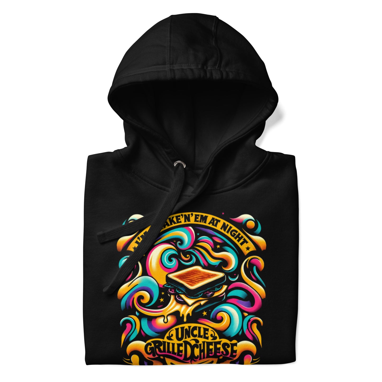 Uncle Danny's Trippy Grilled Cheese Unisex Hoodie