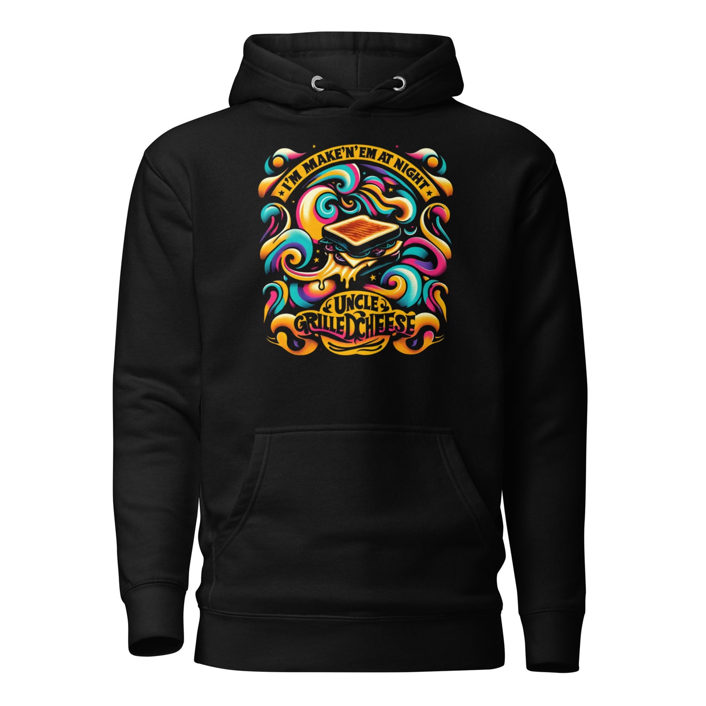 Uncle Danny's Trippy Grilled Cheese Unisex Hoodie