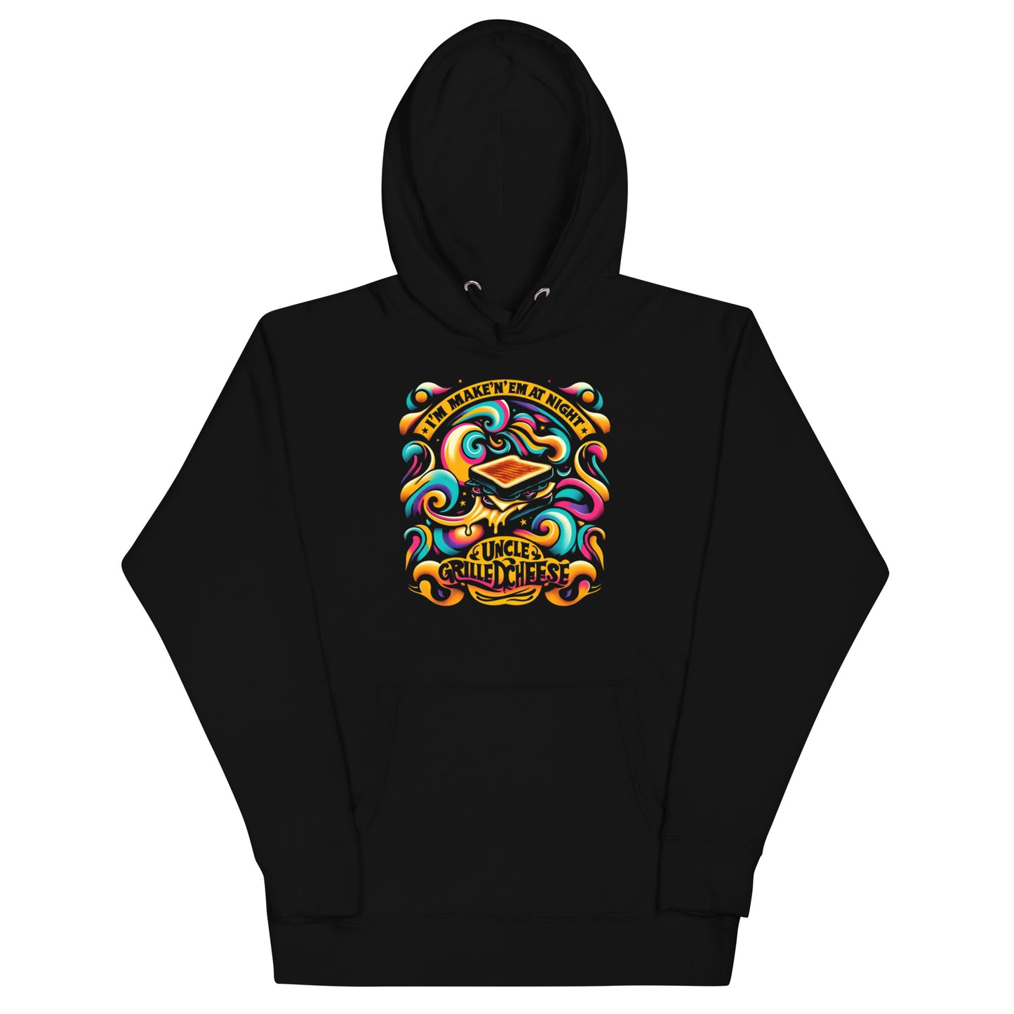 Uncle Danny's Trippy Grilled Cheese Unisex Hoodie